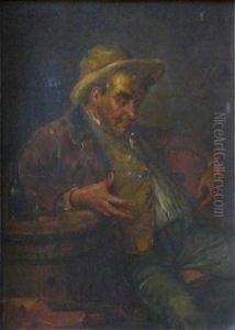Portret by Hanus (Hans) Schwaiger