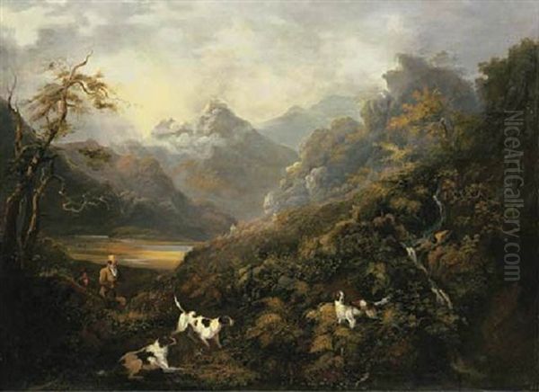 Grouse Shooting In A Highland Landscape - view 1