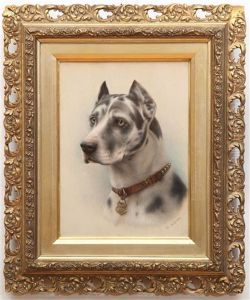 Great Dane by Wilhelm Schwar