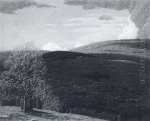 Clouds Casting Shadows / A Landscape - view 1