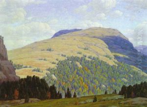 California Hillside by Andrew Thomas Schwartz