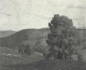 Serene Hillside by Andrew Thomas Schwartz