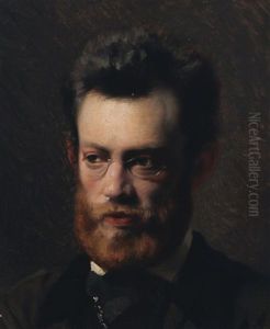 Portrait Of The Artist Valdemar Irminger