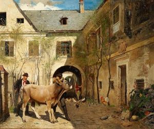 Return To The Farm by Franz Wenzel Schwarz
