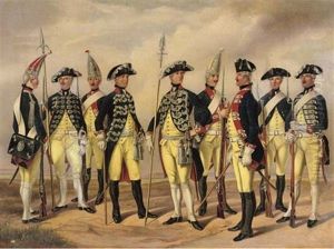 The Prussian Military In Circa 1786 - Soldiers Of The Infantry And Artillery