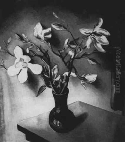 Magnolias In A Vase - view 1