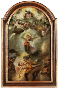 Sankt Michael Und Der Engelssturz by Christoph Schwarz