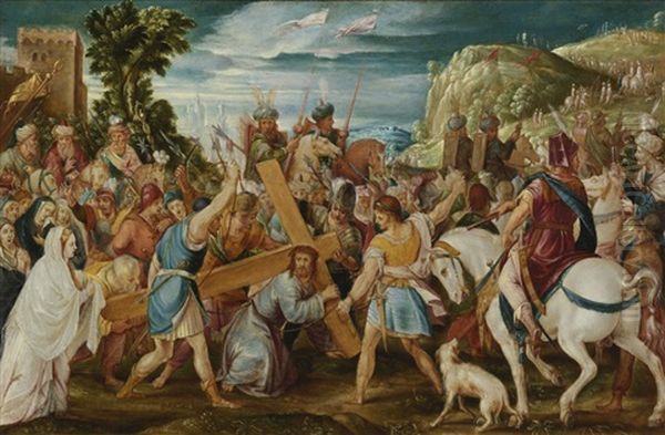 Christ On The Way To Calvary - view 1