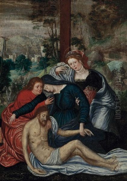 Pieta Mit Hl. Johannes Und Hl. Magdalena - view 1