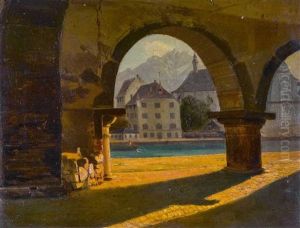 Luzern - Der Freienhof Von Unter Der Egg Gesehen
