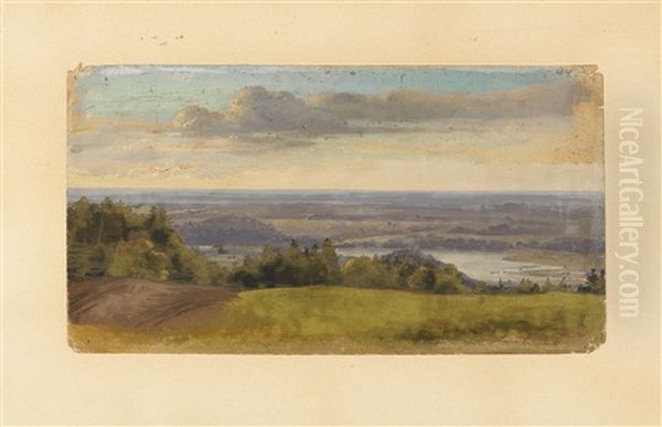 Weiter Blick In Sommerliche Hugellandschaft - view 1