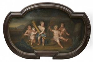 Allegori Over Sommaren (dorroverstycke) by Heinrich Wilhelm Schweickardt