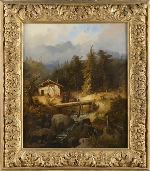 Scene Lacunaire En Montagne - view 1
