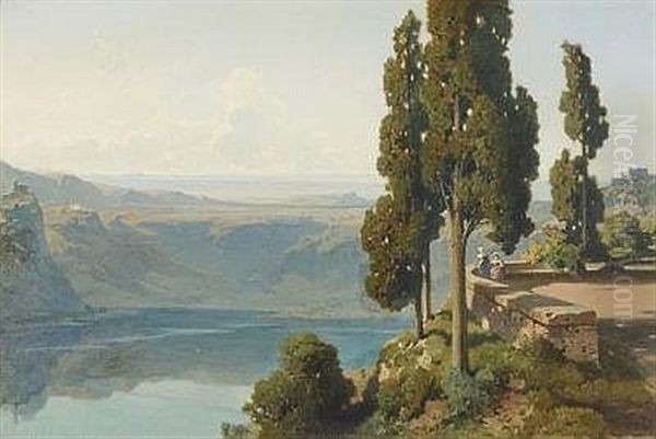 Blick Auf Den Nemisee - view 1