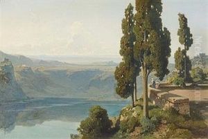 Blick Auf Den Nemisee by Ernst Schweinfurth