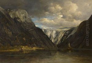 Norwegische Fjordlandschaft