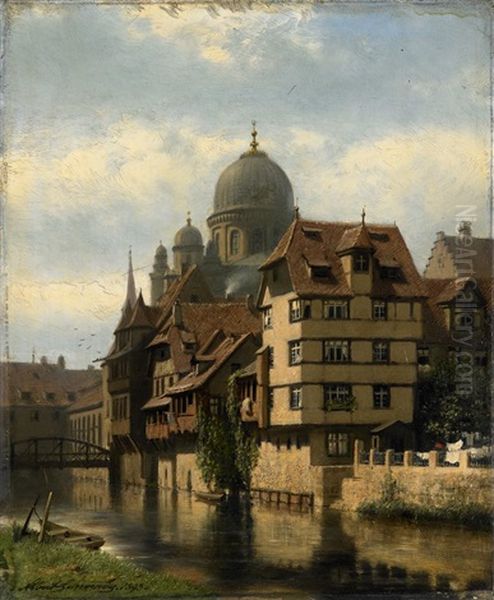 Zwei Ansichten Von Nurnberg - view 1