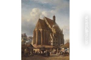 Nurnberg - Blick Auf Die Frauenkirche Nurnberg - Blick Auf Die Frauenkirche