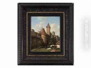 Nuremberg Town Wall by Albert Schwendy