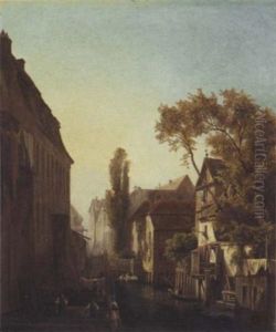 Stadtansicht by Albert Schwendy
