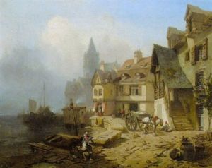 Altes Hafenstadtchen (bretagne?) Altes Hafenstadtchen (bretagne?)