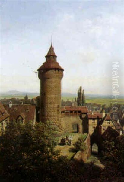 Die Kaiserburg Zu Nurnberg - view 1