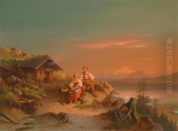 Alpenglow - view 1
