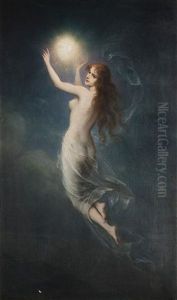 Morgenstern Und Luna (pair) by Karl Schweninger the Younger