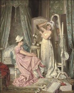 The Boudoir by Karl Schweninger the Younger