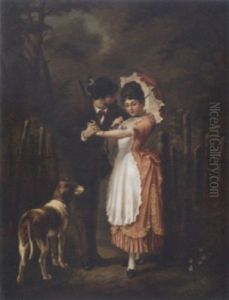 The Courtship by Karl Schweninger the Younger