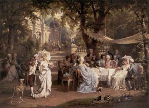 The Garden Party by Karl Schweninger the Younger