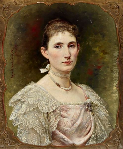 Bildnis Maria Von Gozsy, Verheiratete Von Bourcy - view 1
