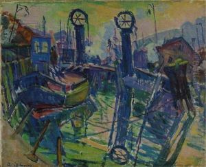 Hafen Von Bregenz by Johannes Maria Schwenker