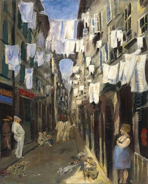 Gasse In Marseille - view 1