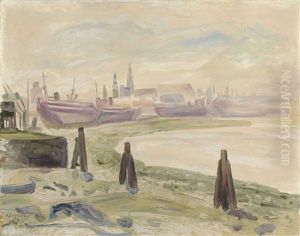 Hafen Von Antwerpen by Karl Schwesig