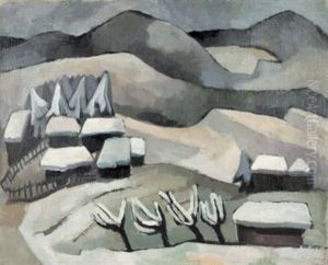 Schneelandschaft Ii by Martel Schwichtenberg
