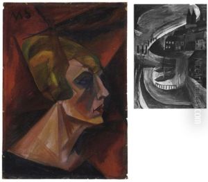 Frauenprofil by Martel Schwichtenberg