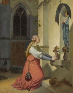 Gretchens Gebet by Moritz von Schwind