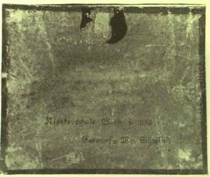 Die Hl. Elisabeth Von Th_ringen Als Lehrerin Christlicher Madchen by Moritz von Schwind