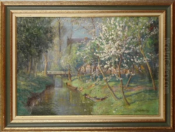 Cours D'eau Avec Pont - view 1
