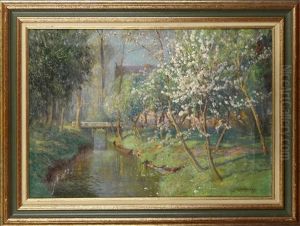 Cours D'eau Avec Pont Cours D'eau Avec Pont