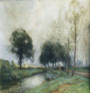 Grauer Tag by Friedrich Wilhelm Schwinge