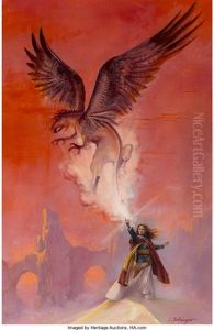 Gryphon In Glory by Alois Karl Schwinger
