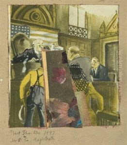 Mz X 5. Magistrats by Kurt Schwitters