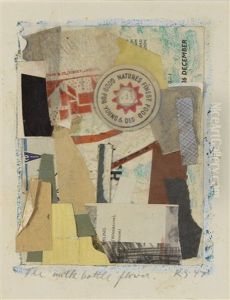 Die Milchflaschenblume (the Milk Bottle Flower) by Kurt Schwitters