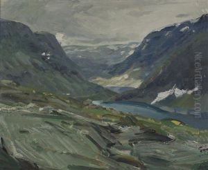 Fra Dalsnibba Mot Djupvatnet Ved Geiranger by Kurt Schwitters