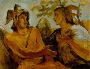Mercurio E Minerva by Gino Bonichi Scipione