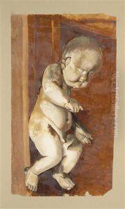 Putto by Giuseppe Patti Sciuti