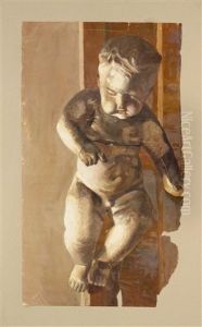 Putto by Giuseppe Patti Sciuti