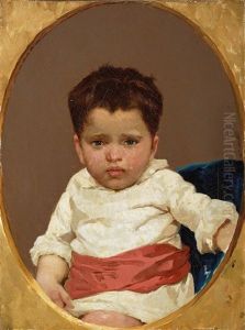 Ritratto Di Bambino by Giuseppe Patti Sciuti